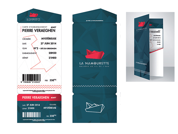 image Portfolio Sovet Kevin - Image #7 La Namourette HEAJ Namur - Boarding Pass